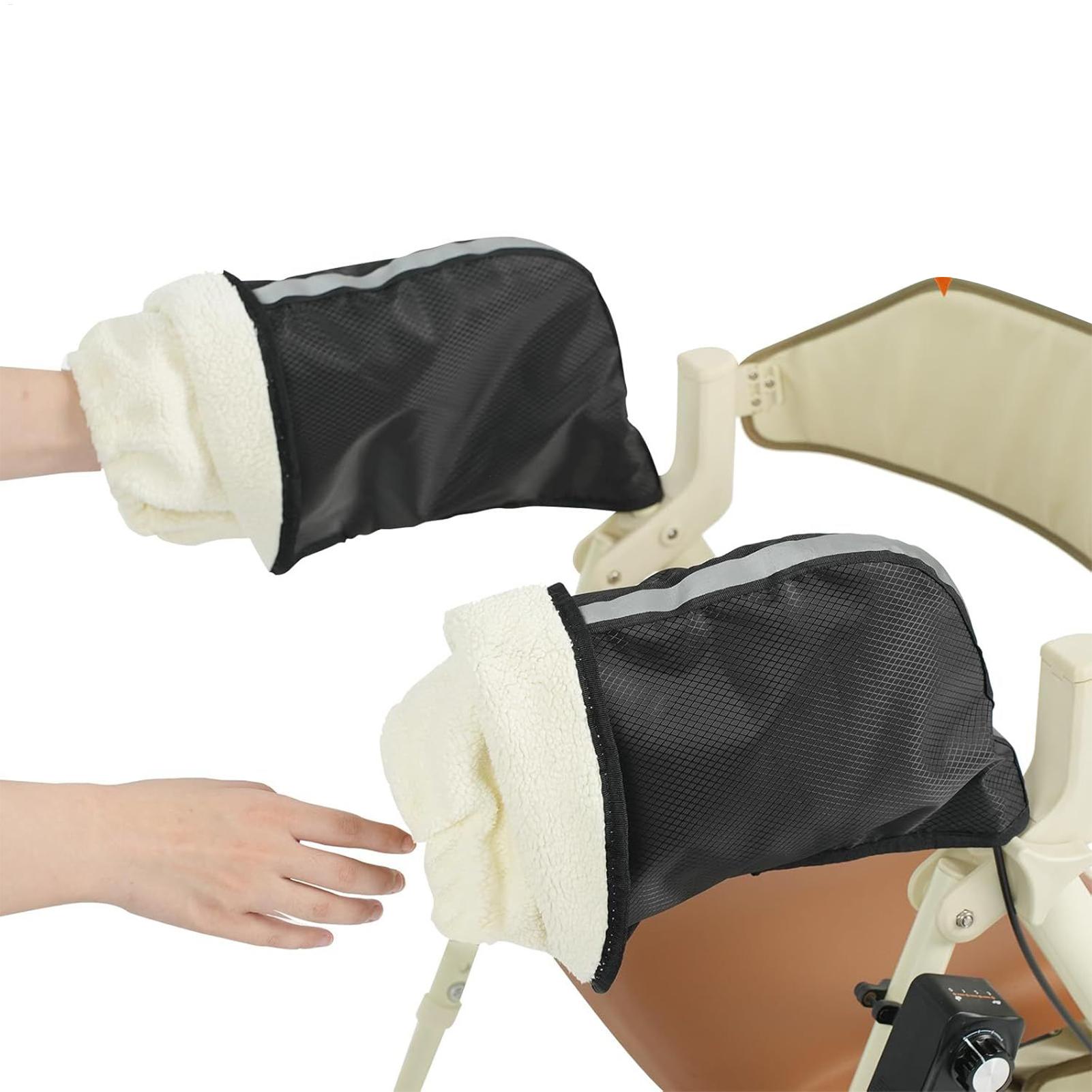 Wool Glove Lined - Rollator-Handschuhe, thermisch, winddicht, wasserdicht, mit Samt