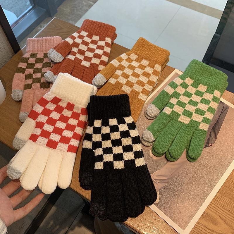 Magic Touch Glove - Winter Elastischen Strick Handschuhe Frauen Mode