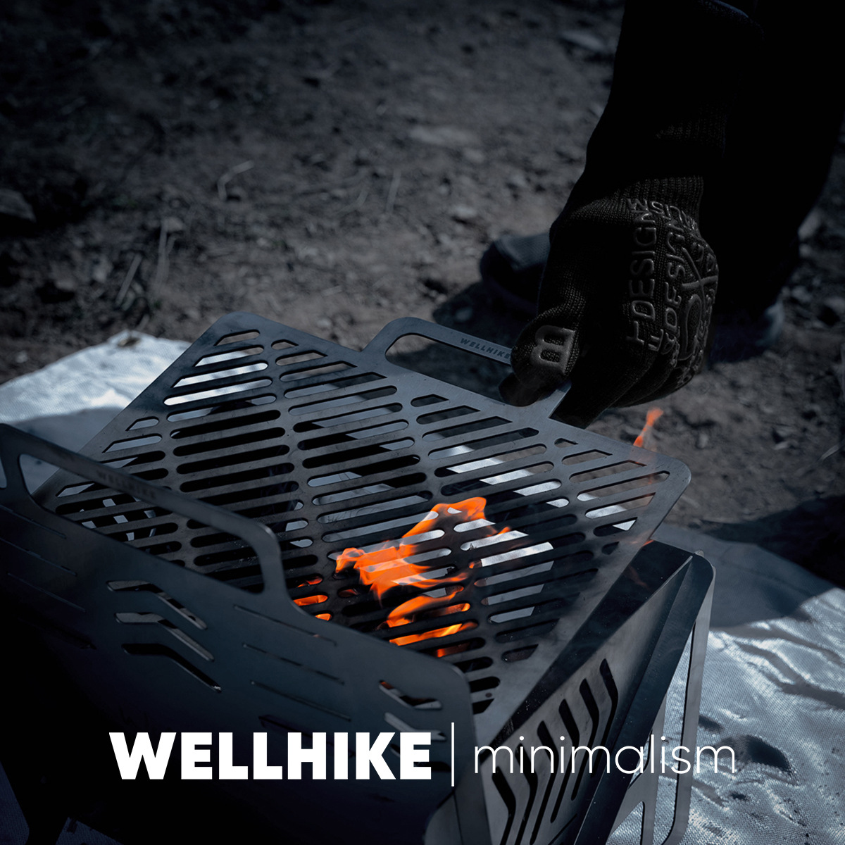 Oven Mitt Silicone - Hitzebeständige und flammhemmende Campinghandschuhe, zum Grillen,