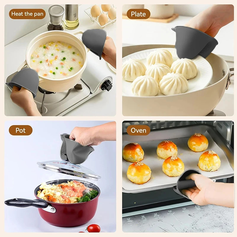 2 stücke Mini Ofen Handschuhe  – Oven Mitt Silicone Bewertung und Preis
