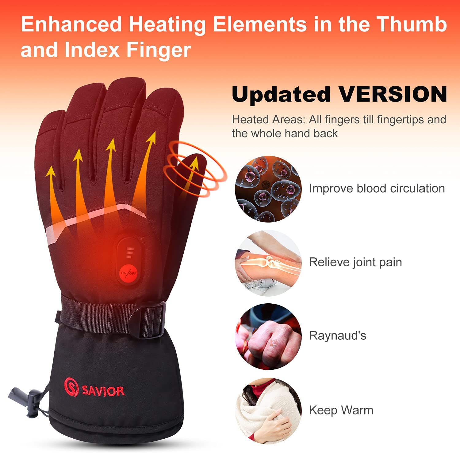 SNOW DEER Winter Beheizte Hand – Ski Glove Waterproof Bewertung und Preis