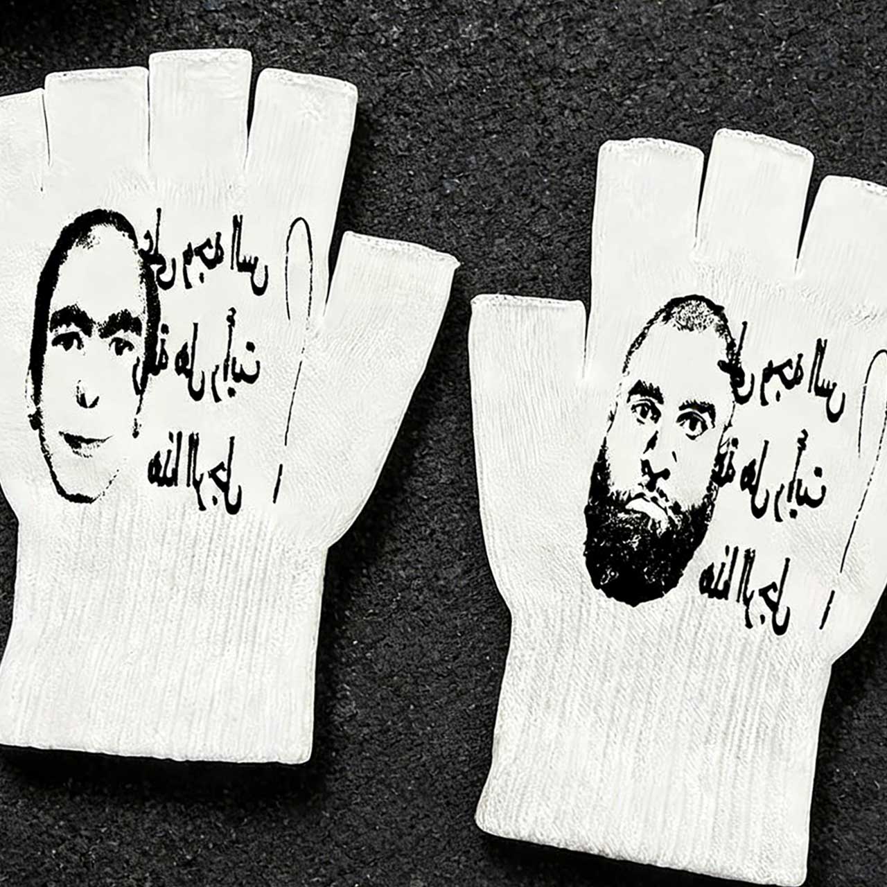 Y2K Retro Bedruckte Fingerlose – Fingerless Glove Knit Bewertung und Preis