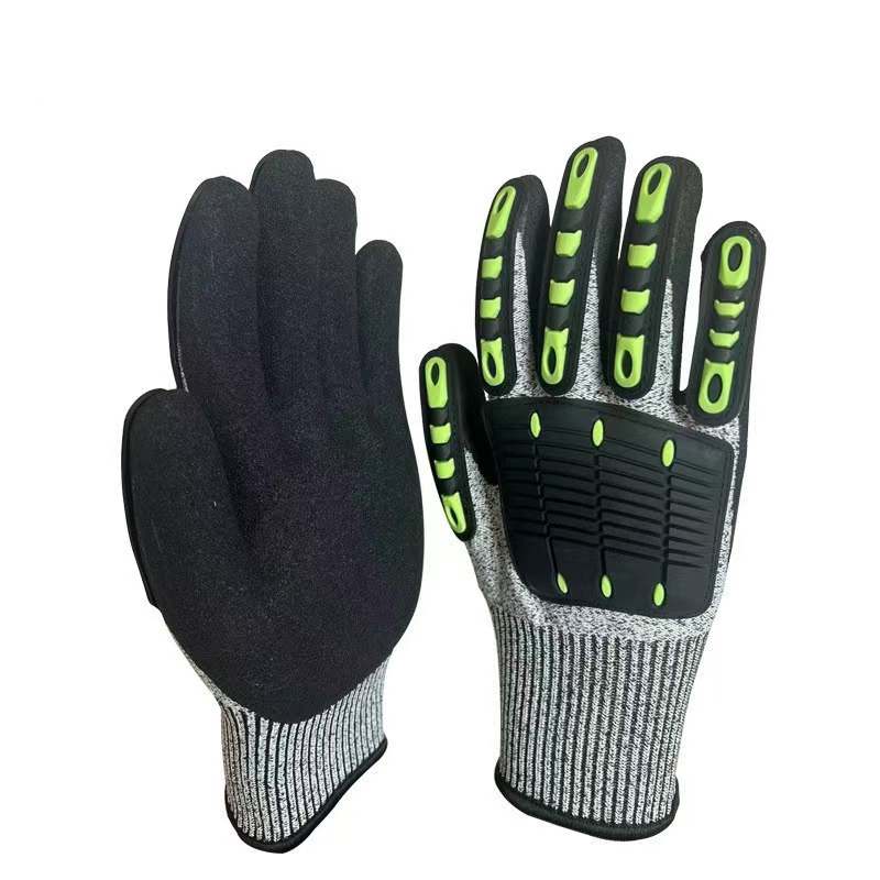 Stoßfeste, rutschfeste Arbeits – Work Glove Impact Bewertung und Preis